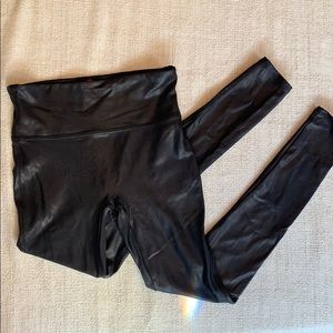 Spanx faux leather leggings!